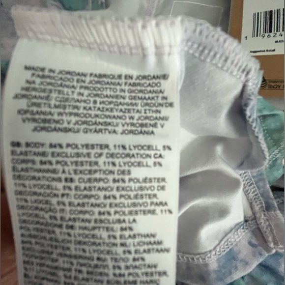 The North Face Flash-Dry Watercolor Print Short-Sleeve Relaxed Fit Active Top 2X - Picture 11 of 15